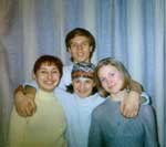 Подружки моей сестры 04.03.2001 на её дне рождения